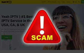 Fake Yeah IPTV Websites Scam Users and Potential
Customers